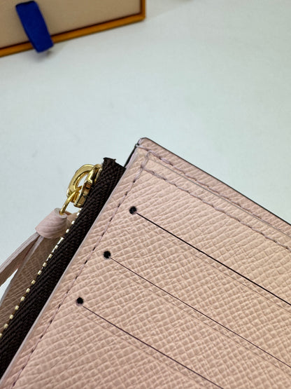 LV Victorine Wallet M62360 Rose Ballerine