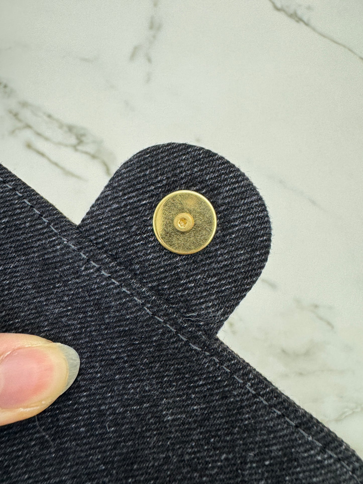 CHANEL 25Bag 黑色牛仔 Small