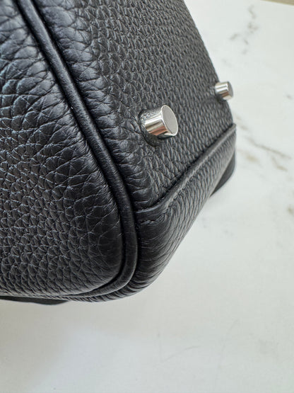 HERMES Mini Lindy 一代 黑銀 Noir PHW