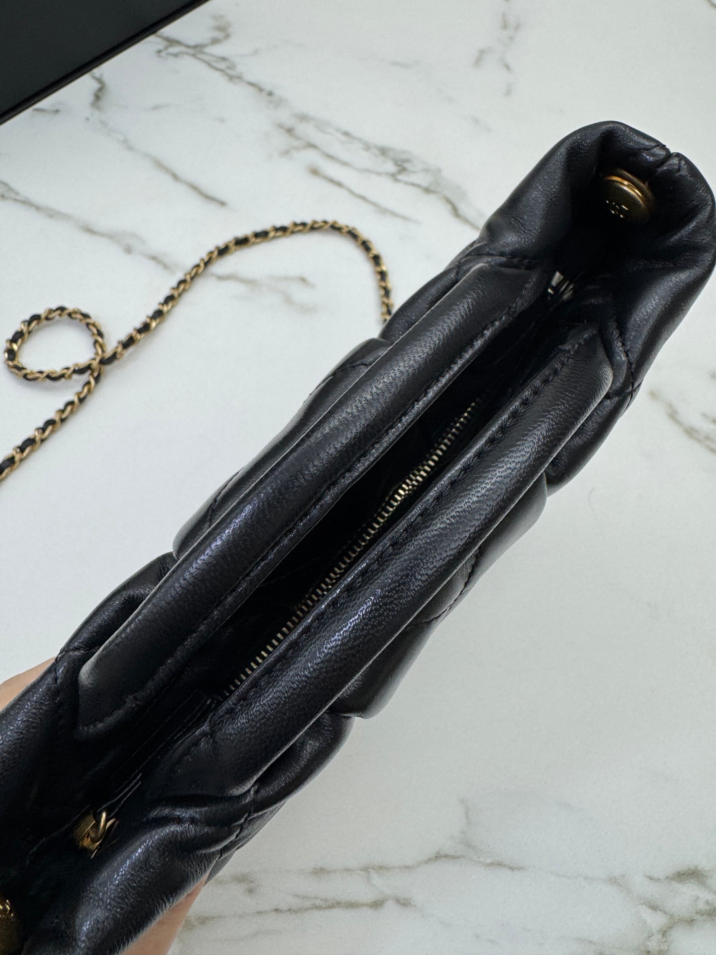 CHANEL 25K Mini 蝴蝶結包 綿羊皮