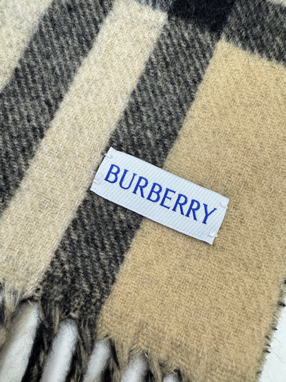 BURBERRY 雙面戰馬圍巾