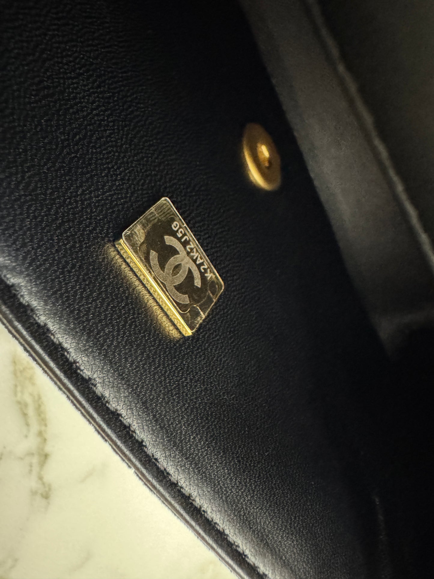 CHANEL 25K 蝴蝶結絲絨 Mini CF Top Handle