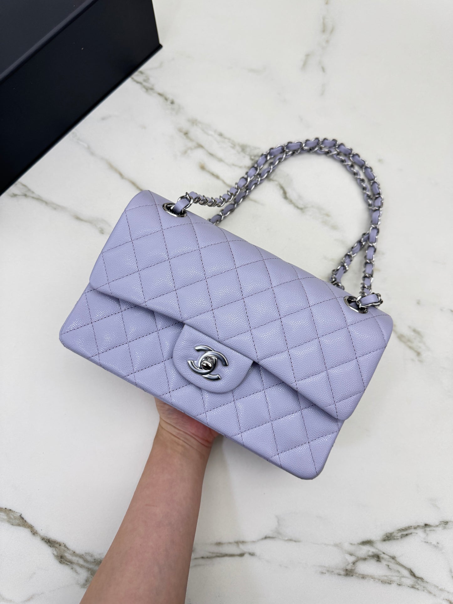 CHANEL 21K香芋紫 CF23 Small