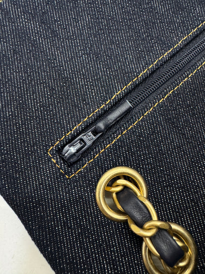 CHANEL 26P深藍牛仔 CF25 Medium