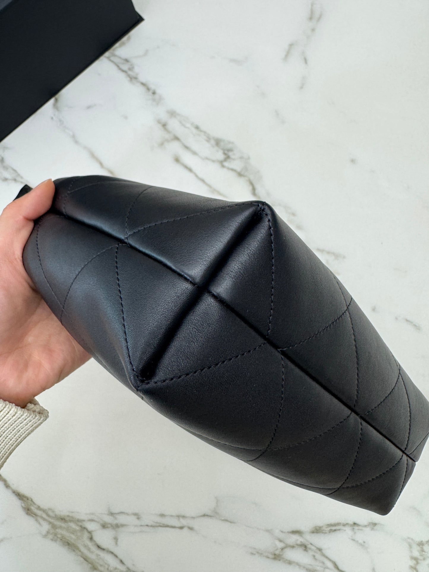CHANEL 25K 粗鏈Hobo Small