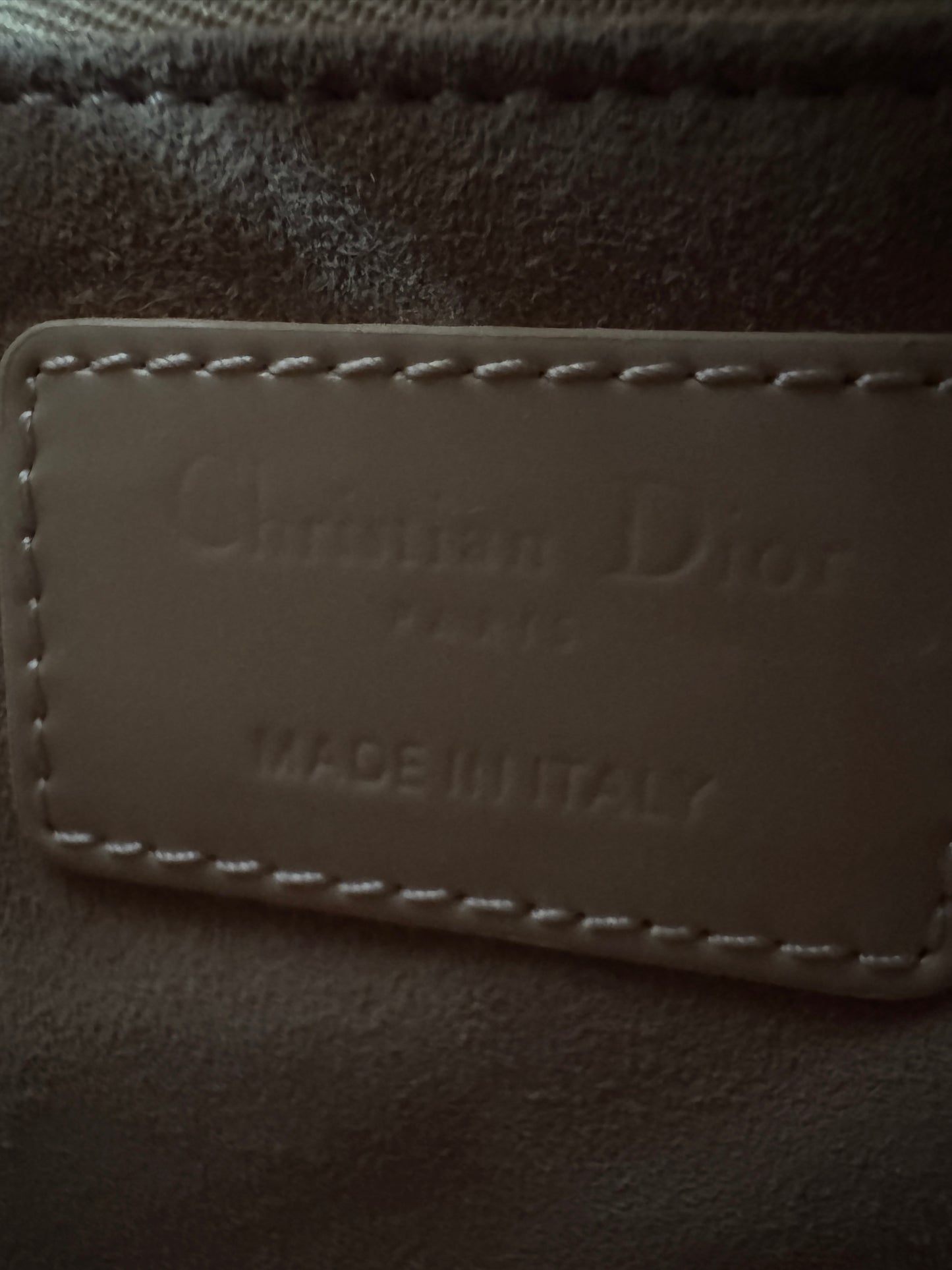 DIOR Lady Mini 三格 漆皮 淡粉 light Pink