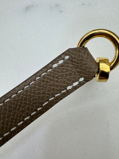 HERMES Bolide 25 大象灰金扣 Epsom Etoupe GHW