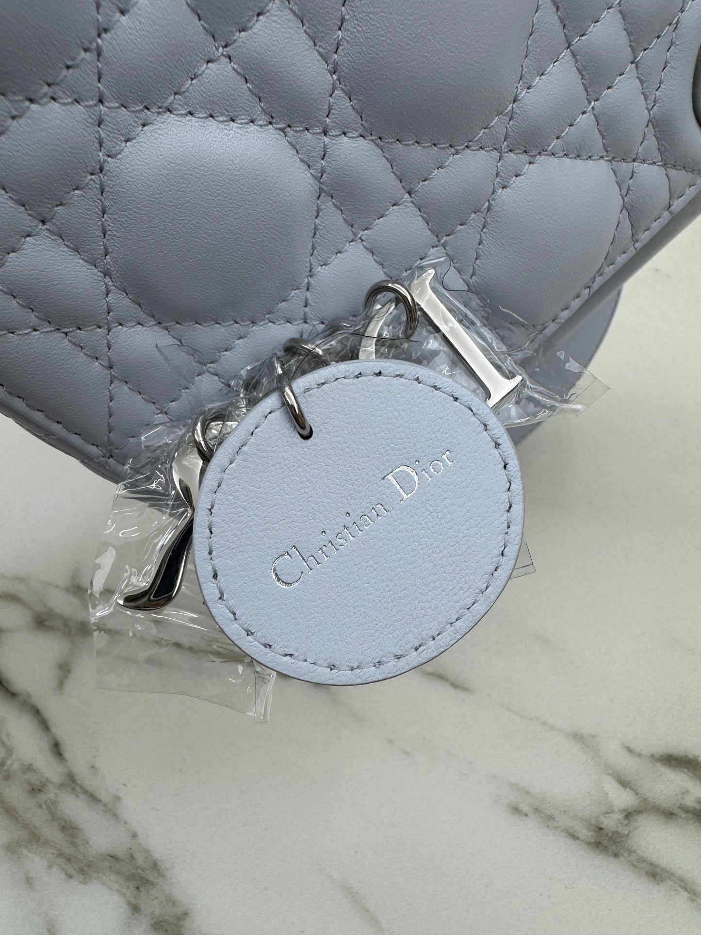 DIOR Mini Lady Dior Shirt Blue