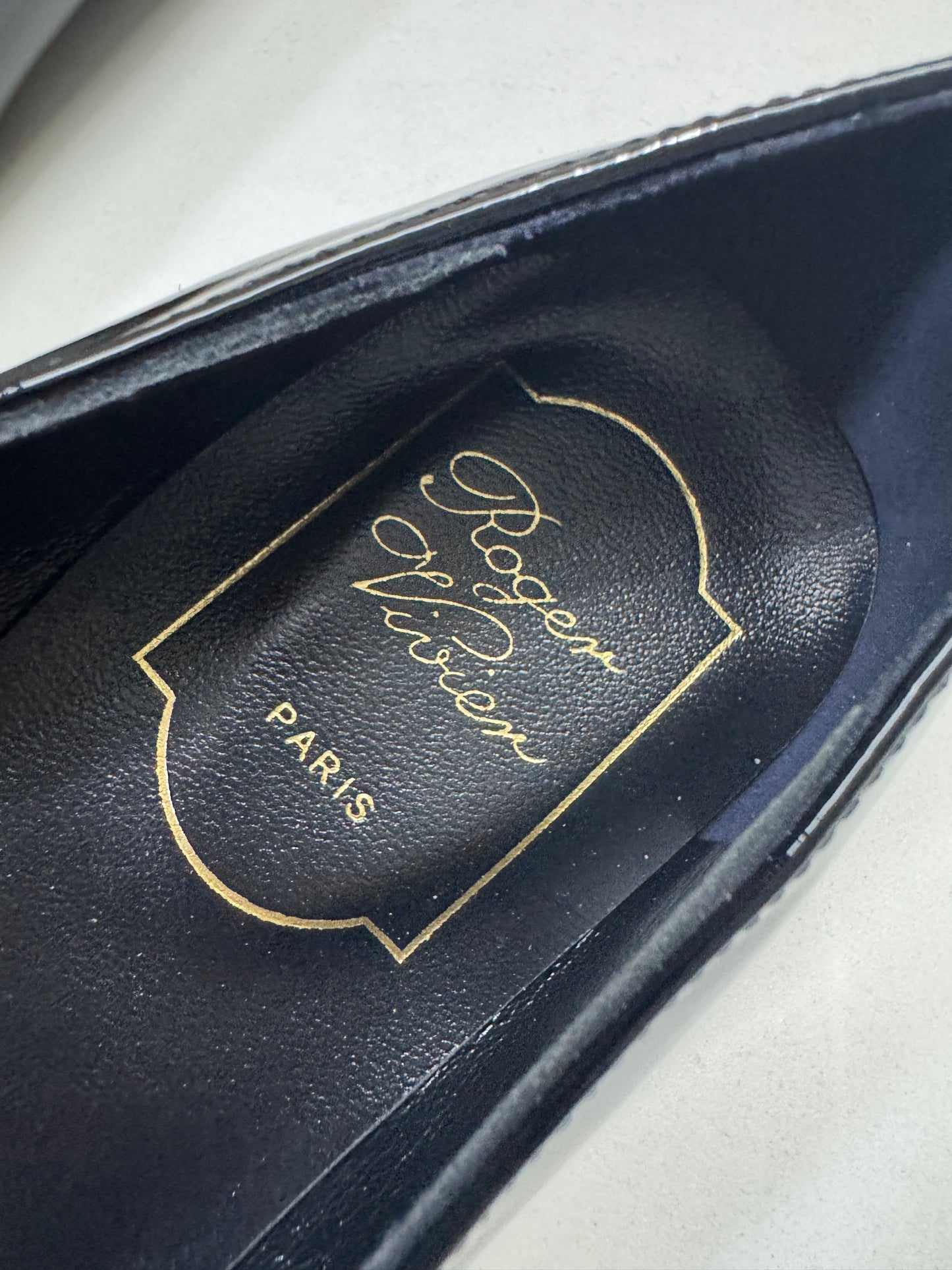 RV Trompette 漆皮芭蕾舞鞋