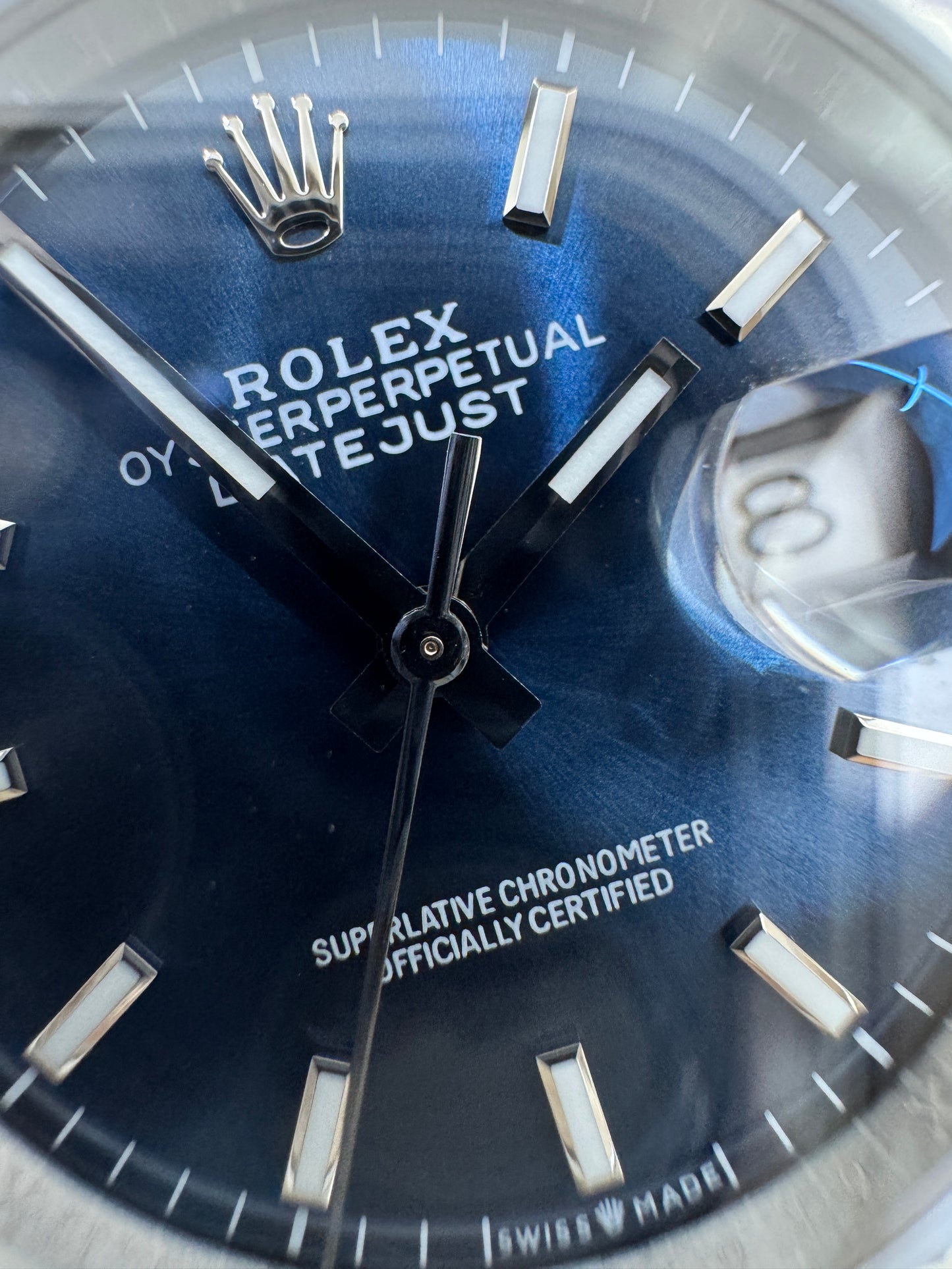 ROLEX Datejust 36mm 太陽圈藍盤 M126234
