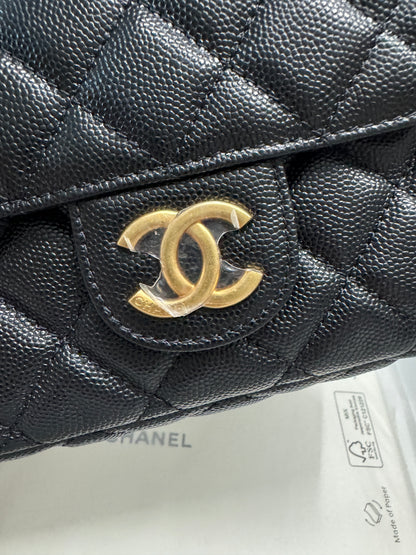 CHANEL 23B Hobo 天貓精靈 荔枝牛皮