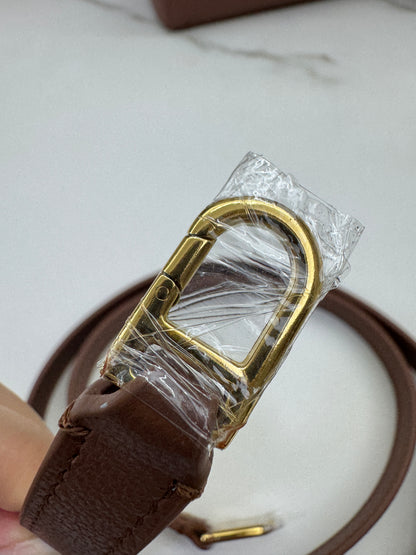 LORO PIANA Extra Bag 23 焦糖棕色