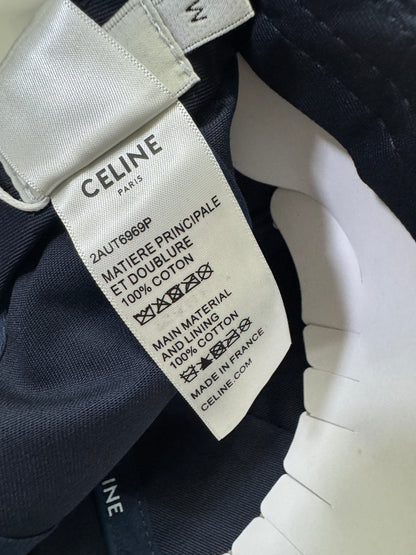 CELINE 凱旋門鴨舌帽 藏藍色