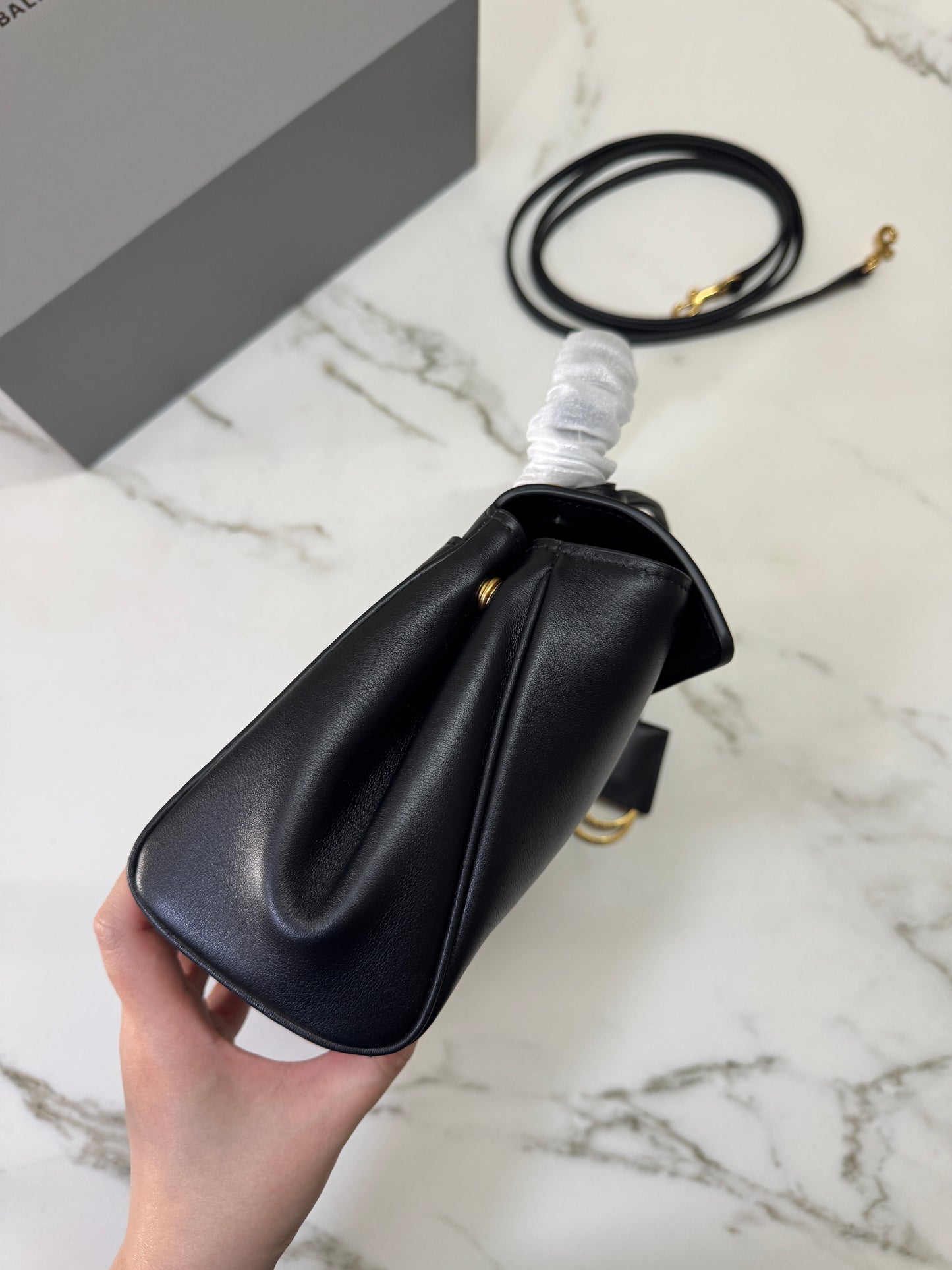 BALENCIAGA Mini Rodeo 黑金