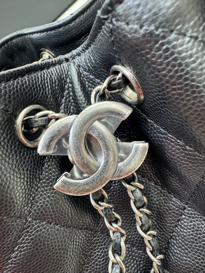 CHANEL Mini 25Bag 黑銀