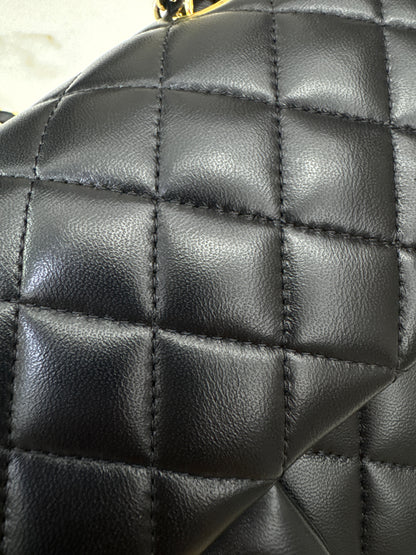 CHANEL CF25 Medium 黑金羊