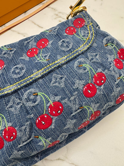 LV X TM Sunset Cherry Denim