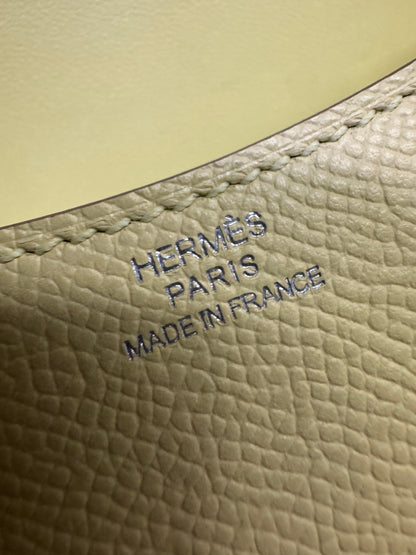 HERMES Constance Slim 米爾頓黃 銀扣