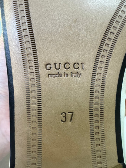 GUCCI Loafers 踩跟樂福鞋 奶白色