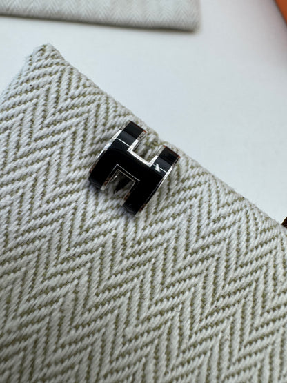 HERMES Mini Pop H 黑銀