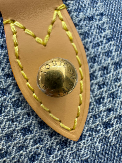 LV Nano Speedy 棋盤格牛仔
