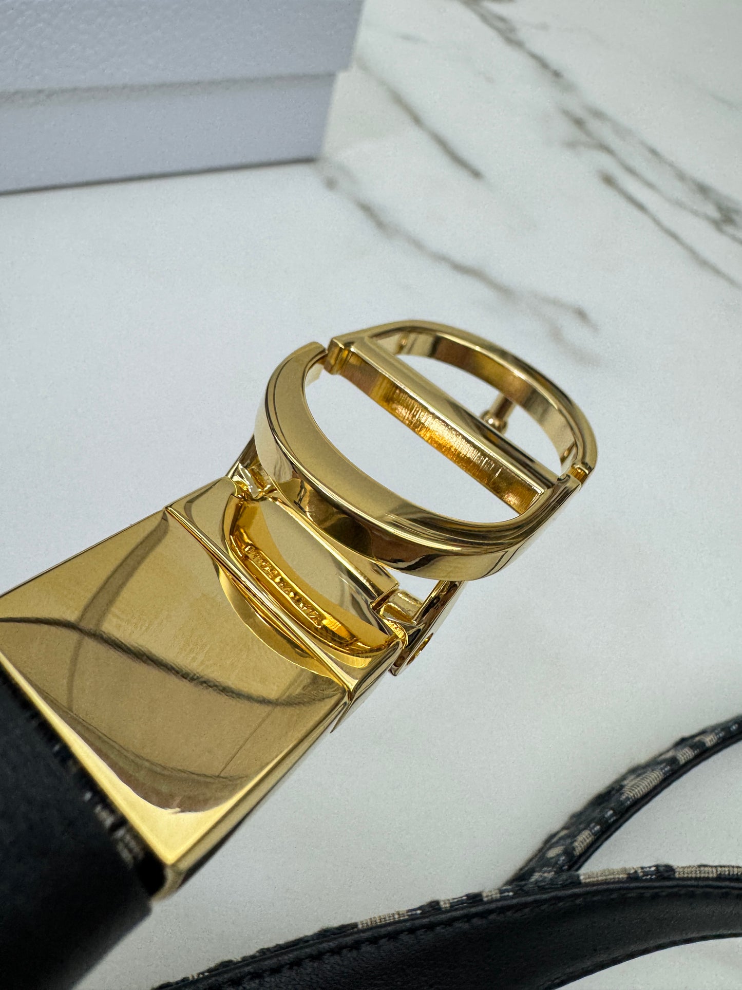 DIOR Belt 雙面皮帶 2cm