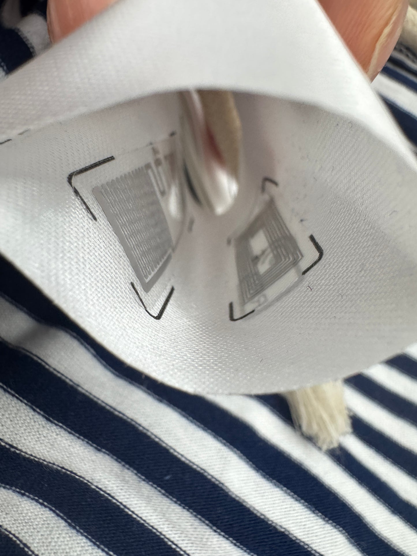 PRADA 條紋抽繩短款上衣 Cropped Top