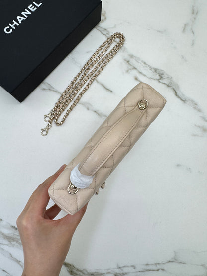 CHANEL LP盒子包 淺杏色