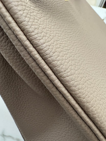 HERMES Kelly 25 斑鳩灰金扣 內縫 Togo 81 Gris Tourterelle GHW