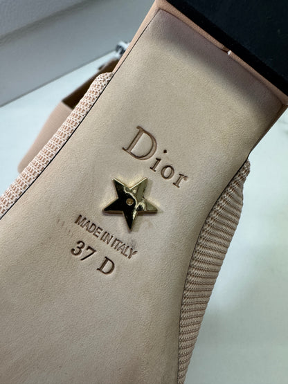 DIOR J'adior Slingback 裸色 科技布面 2.5cm