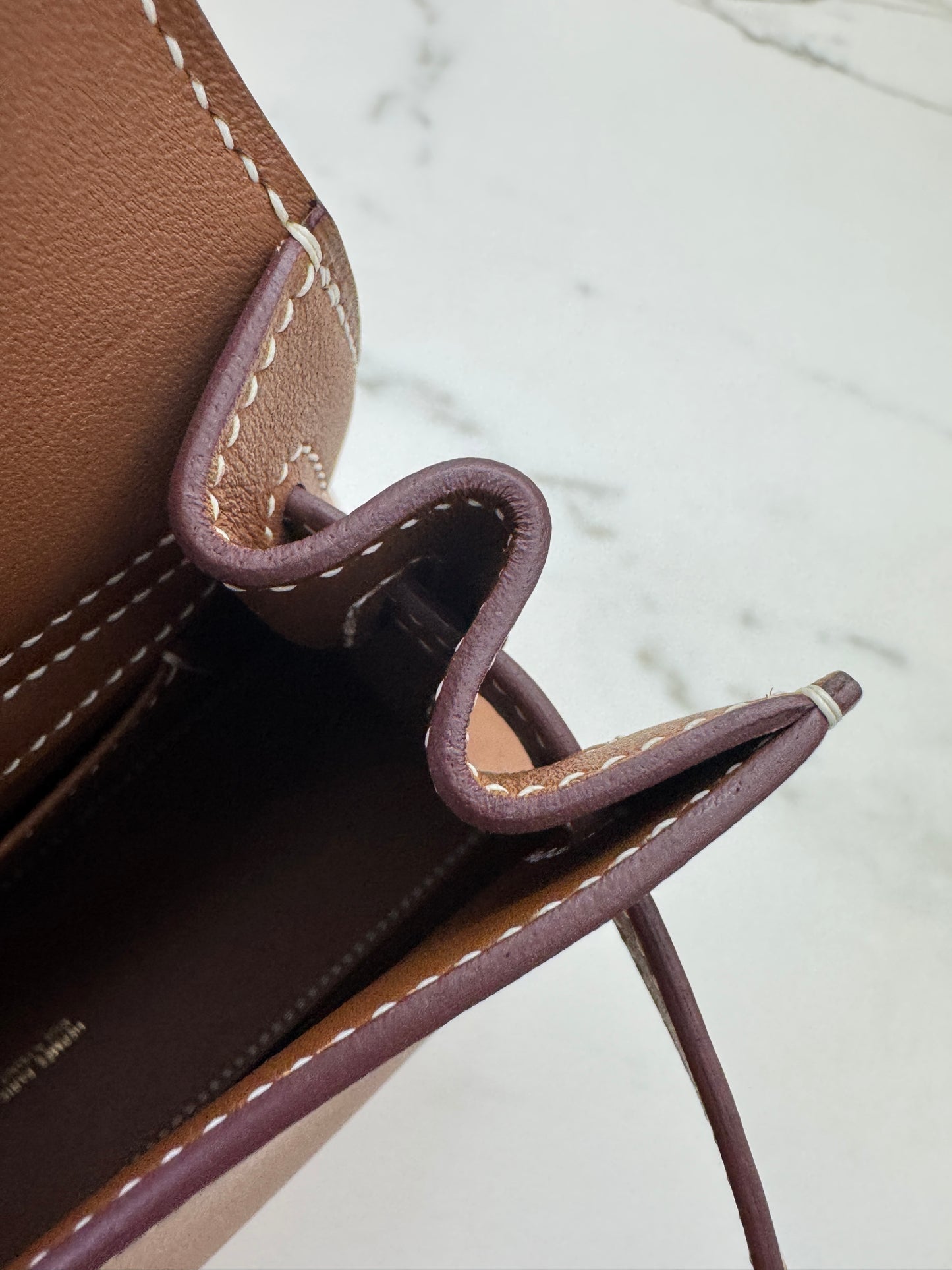 HERMES Kelly Danse 金棕色金扣 Swift Gold GHW