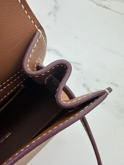 HERMES Kelly Danse 金棕色金扣 Swift Gold GHW