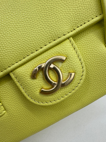 CHANEL Mini Preppy Coco 黃色