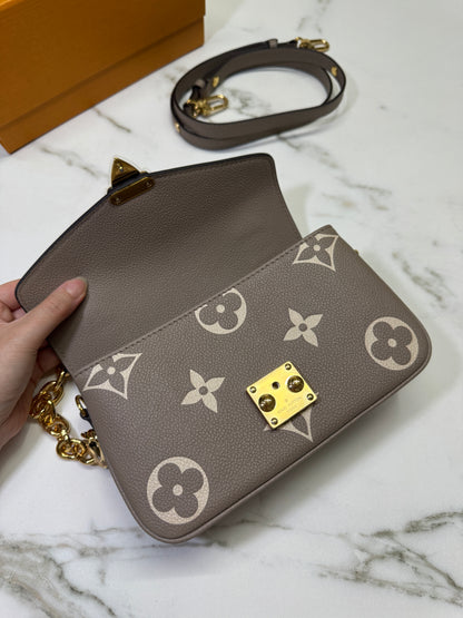 LV Pochette Metis 大象灰