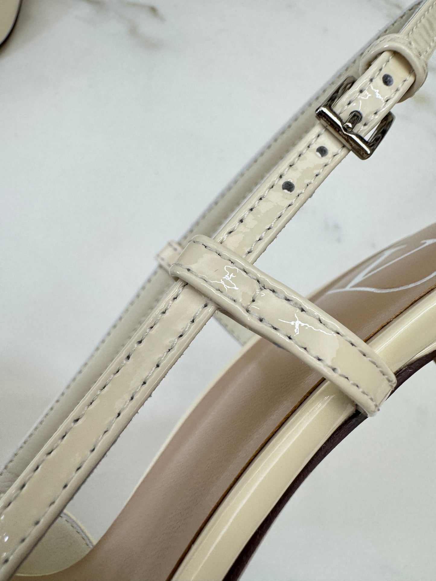 VALENTINO Vlogo Signature Slingback 8cm