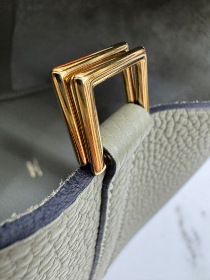 HERMES Picotin Lock 18 鼠尾草綠金扣 Q1 Sauge GHW￼