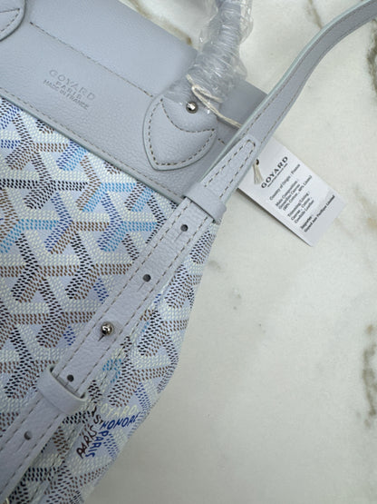 GOYARD 冰川藍 Mini Alpin Backpack Polar Blue