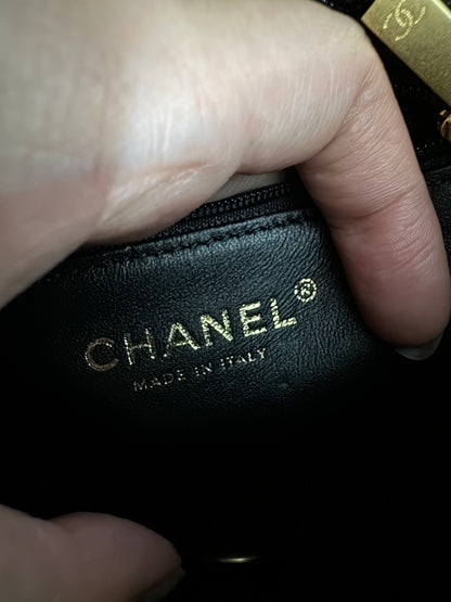 CHANEL 24P愛心金球 黑色