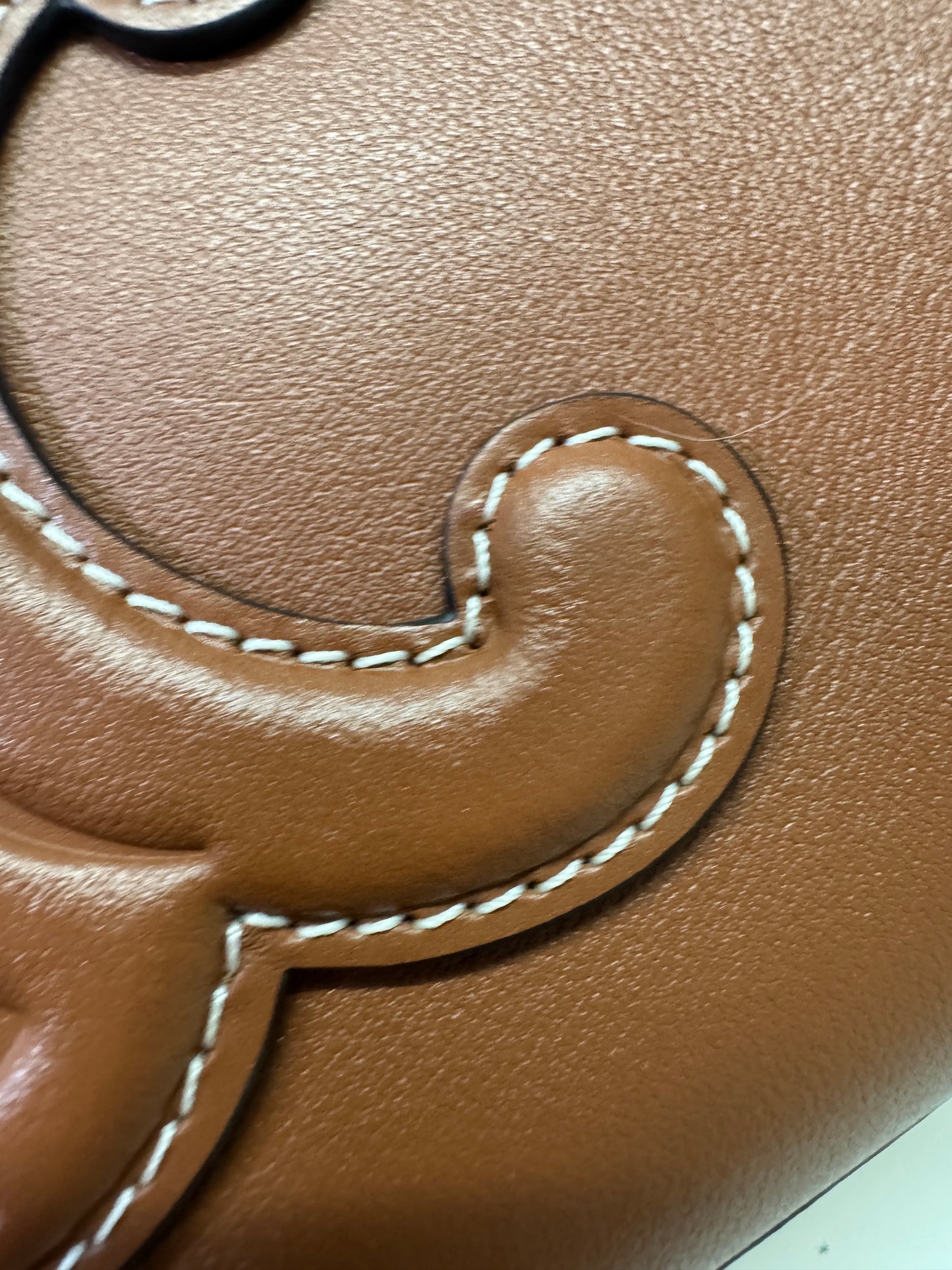 CELINE Triomphe Boston 棕色