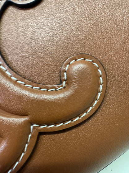 CELINE Triomphe Boston 棕色