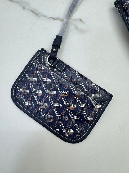 GOYARD Mini Anjour Tote 海軍藍【另配包夾】