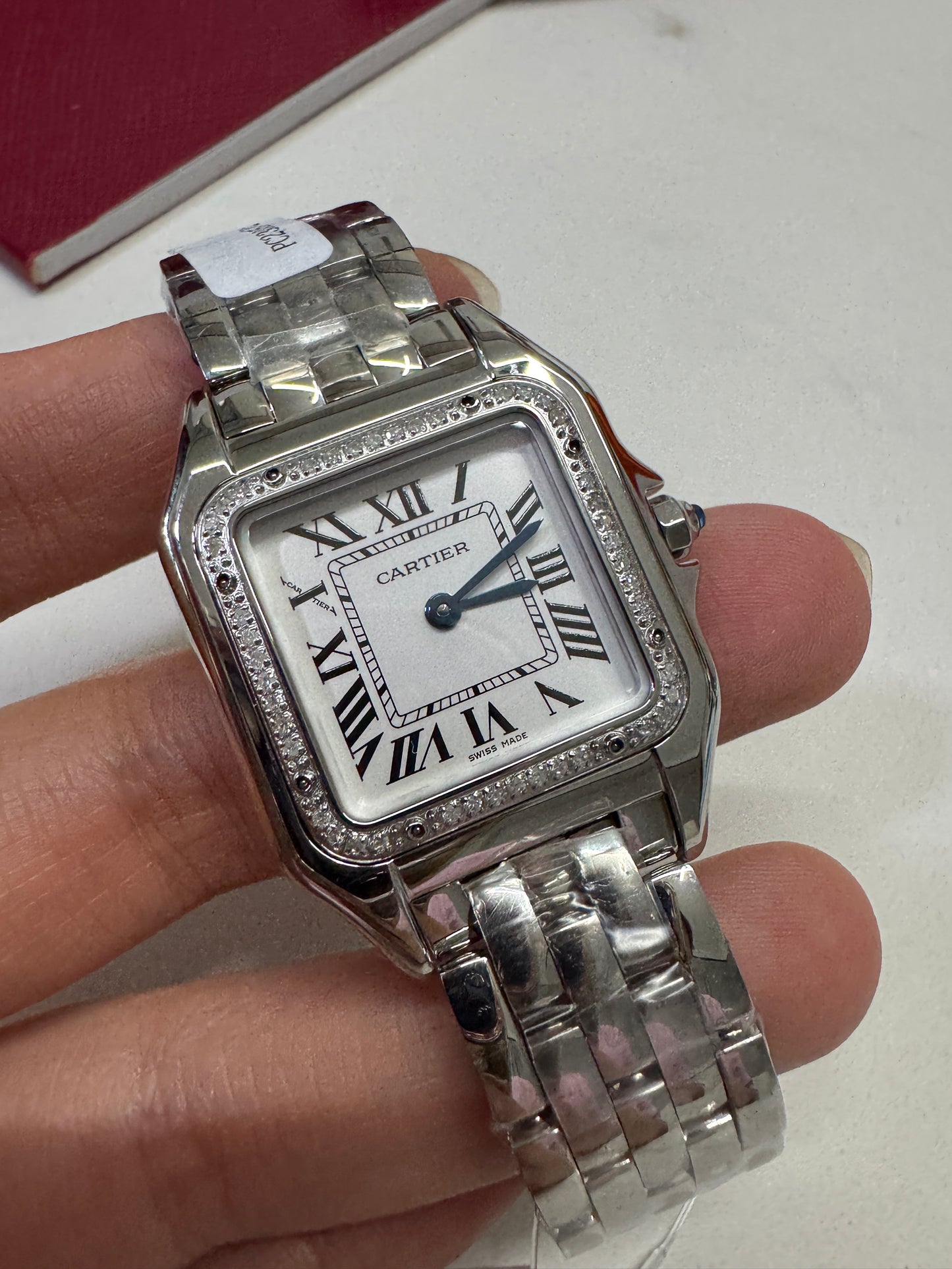 CARTIER Panthere 獵豹手錶 29mm 天然真鑽