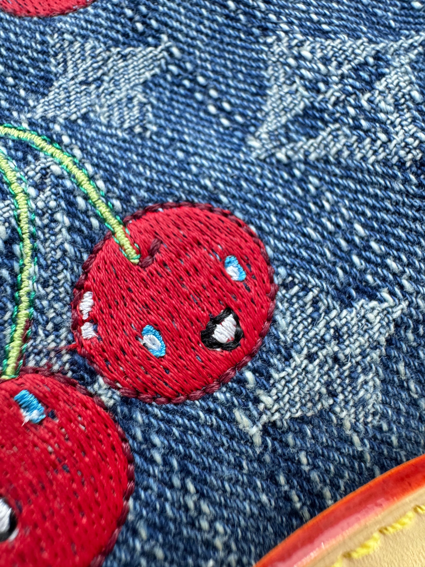 LV X TM Sunset Cherry Denim