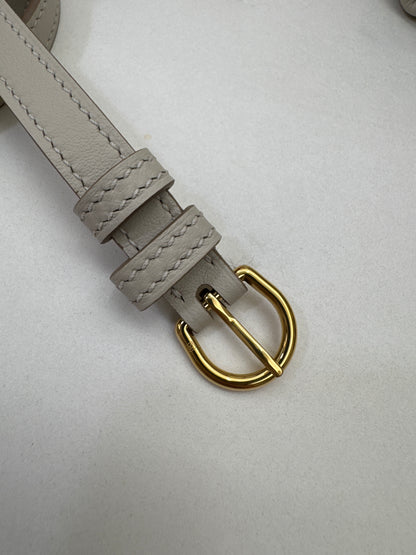 HERMES Mini 2424 冰川白金扣 Evercolor