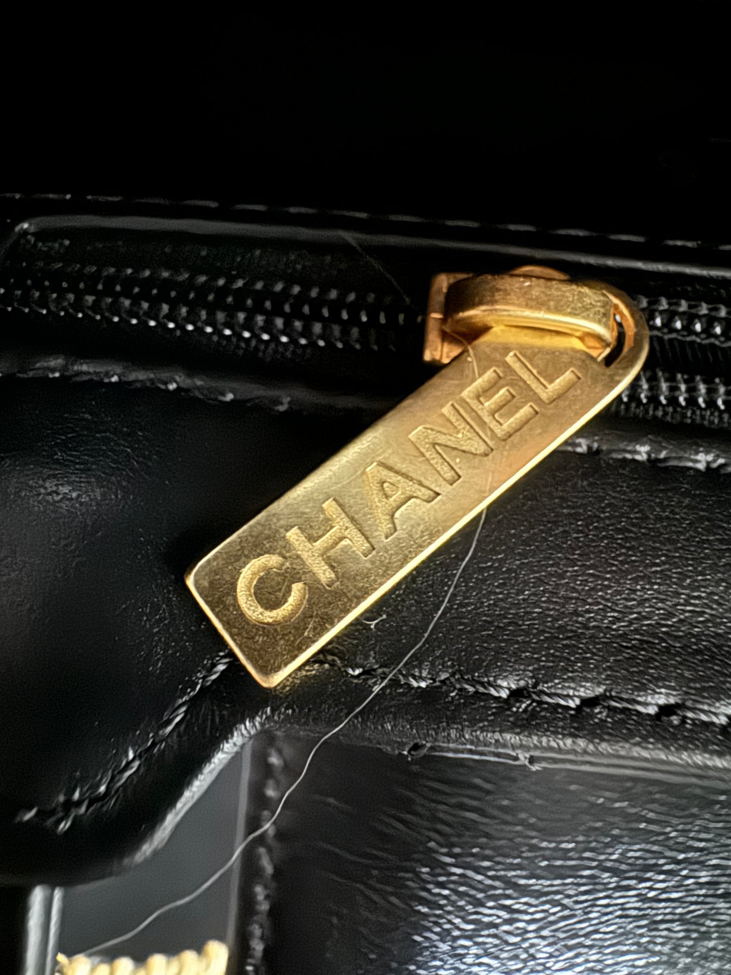 CHANEL 23K Kelly Nano Black