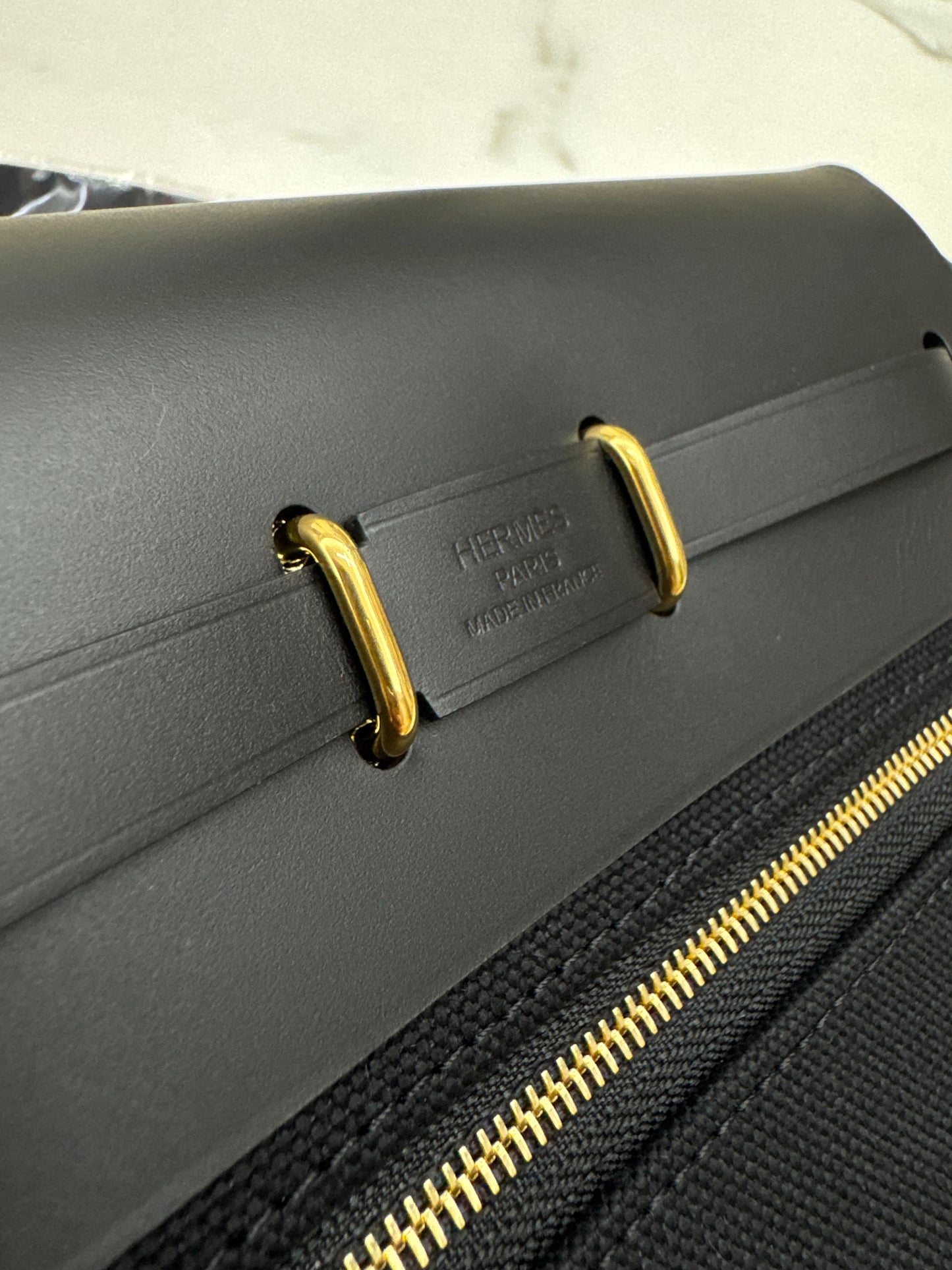 HERMES Mini Herbag 黑金
