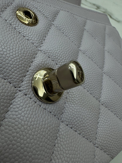 CHANEL CF23 Small 21S Liliac Caviar Calfskin GHW