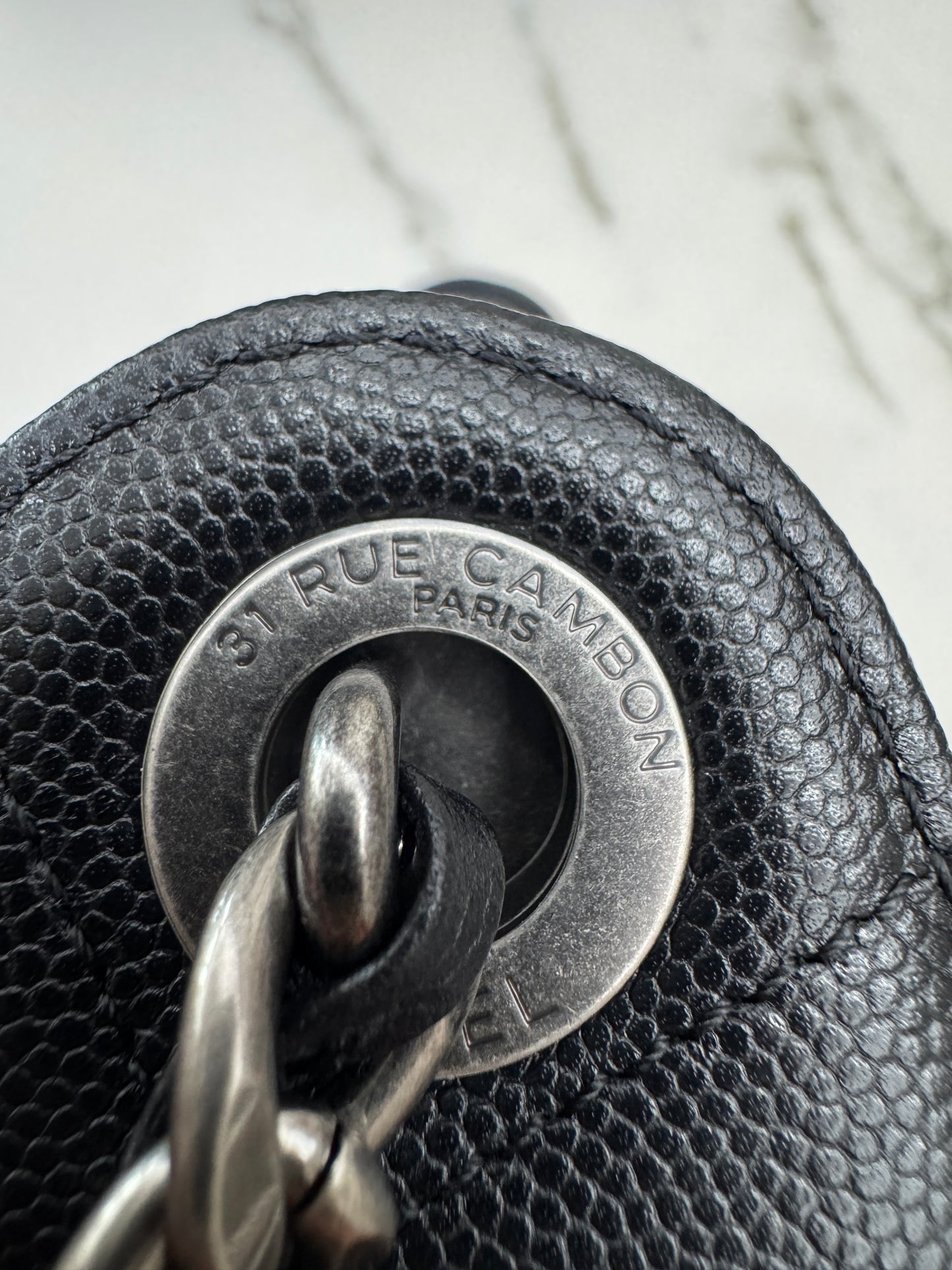 CHANEL Mini 25Bag 黑銀