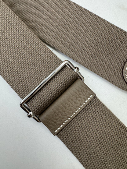 HERMES Evelyne 29 大象灰銀扣