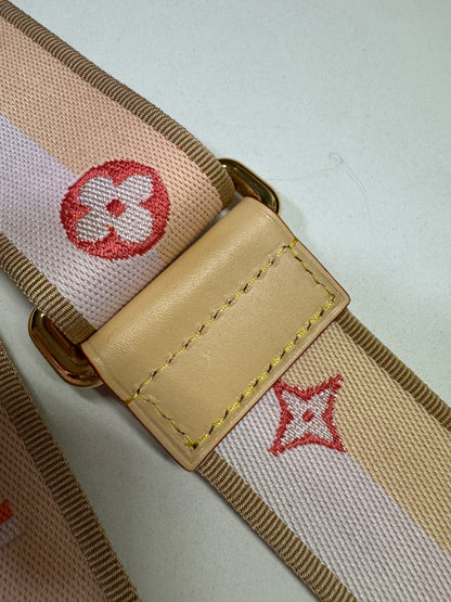 LV Speedy 20 粉橙色肩帶